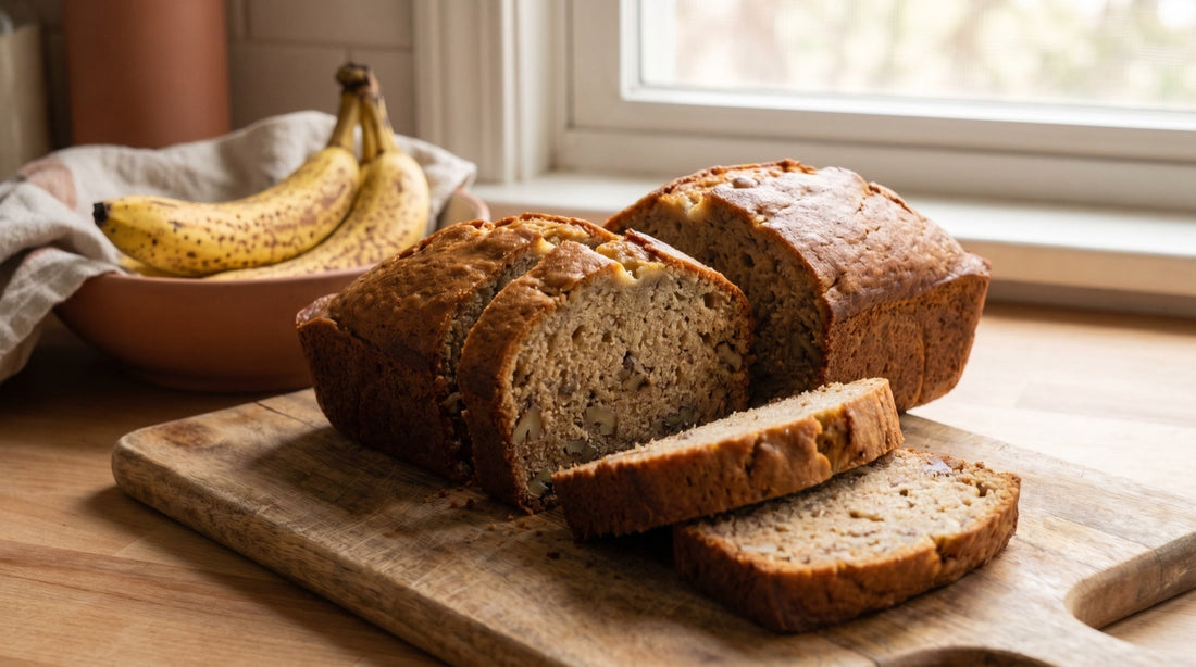 Bananenbrood Bakken in de Broodbakmachine — Zacht, Zoet en Verrassend Makkelijk
