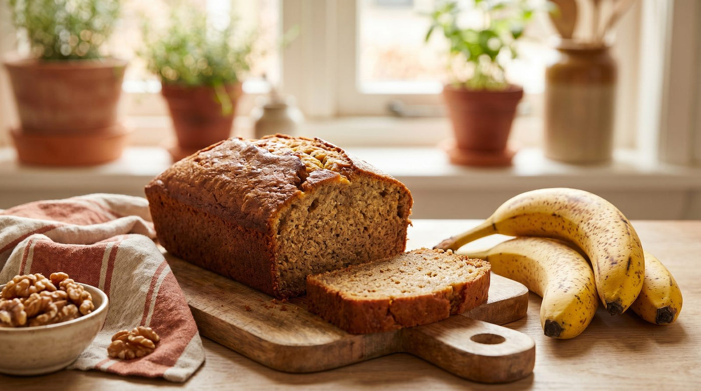 Bananenbrood Bakken in de Broodbakmachine — Zacht, Zoet en Verrassend Makkelijk