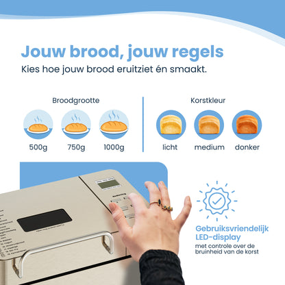 Fornello Essenza Broodbakmachine