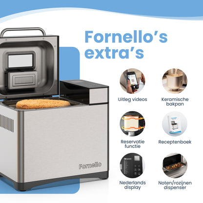 Fornello Supremo Broodbakmachine