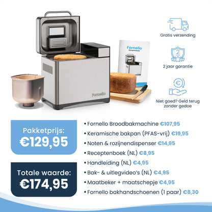 Fornello Supremo Broodbakmachine