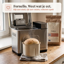 Brood van de Antico · spelt broodmix, net uit de Fornello Supremo