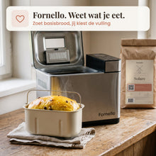 Brood van de Solare · vruchten broodmix, net uit de Fornello Supremo